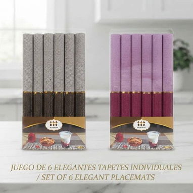 Set de 6 Doilers de Mesa Premium - 2/2