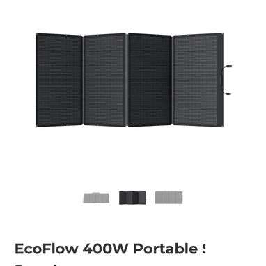 Panel solar portátil “EcoFlow de 400 W” New en 📦 al 53822315 - 2/3