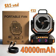 Ventilador recargable f22 - Img 57803411