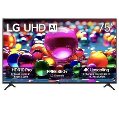 LG de 75” 4K UHD con AI incorporado UA77 Modelo 2025 - Img 123323671