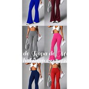 Leggins Campana Corte V y levanta glúteos originales Shein tela gruesa no transparentan tallas XS. S. M y L variedad de - Img 57333281