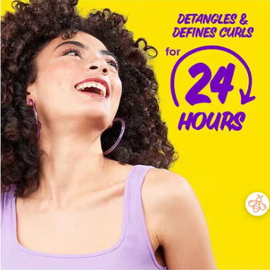 Cabello rizado, Pelo rizado,  Ayuda a desenredar, controlar el frizz y suavizar el cabello - 3/3
