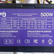 ☀️OFERTA☀️FUENTE SMI 500W 41A CASI NUEVA PARA PC - 25 USD/ PAGO EN CUP AL CAMBIO - Img 49780838