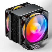 🛸UpHere L6DC ARGB*  - Doble Ventilador de 120 MM  - Compatibilidad : Intel LGA: 2011/2066 (placa base X79/X99) /1700/12 - Img 45765201