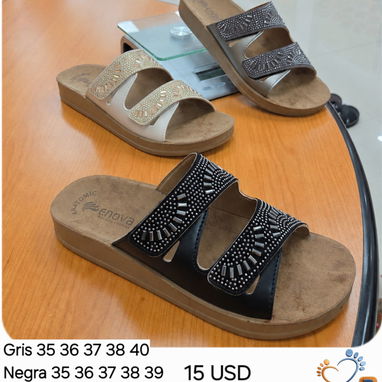 Sandalias casuales para dama - Img 126782846