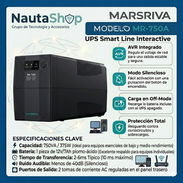 UPS MARSRIVA MR-750A 750VA/375W nuevo y con garantía - Img 55748774