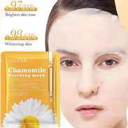 Mascarilla Facial Sadoer de Sérum de Manzanilla Suavidad Seca - Img 54427914