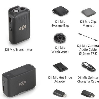 (X) Micrófono Inalámbrico DJI Mic (1 TX + 1 RX) - Img 126481690