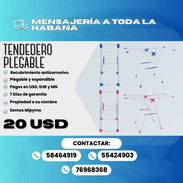🧺✨ TENDEDERO PLEGABLE MULTIFUNCIONAL ✨🧺 💲 PRECIO: SOLO 20 USD🧺✨ TENDEDERO PLEGABLE MULTIFUNCIONAL ✨🧺 💲 PRECIO: S - Img 57195624