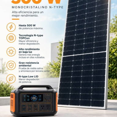 PANEL SOLAR 500W - 3/3