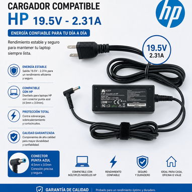 CARGADORES PARA HP, DELL Y TOSHIBA VARIOS TIPOS - 3/5