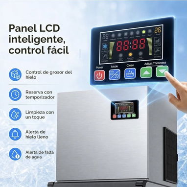 Maquina de hielo de 760 libras de hielo diarias nueva en caja  5000 usd - 3/3