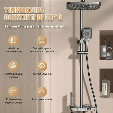 DUCHA INTELIGENTE PARA BAÑOS MODERNOS / TASAS DE BAÑO/EQUIPOS DE PRESION DE AGUA Y MAS FERRETERIA - Img 98608642