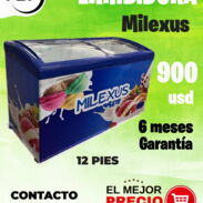 Nevera Exhibidora Milexus de 12 pies. Nuevas. - Img 45574818