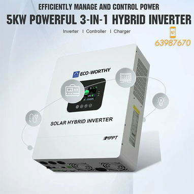 Kit Independencia Energética - Inversor 5kW + Batería LiFePo4 5.12kWh - 2/3