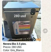 Nevera 3.5 pie marca EKO - Img 48849930