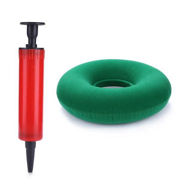Cojín de Kelly o redondo médico inflable antiescara con bomba manual. Nuevo! Sellado! - Img 113035539