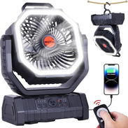 Ventilador recargable F6 20 mil mha - Img 55823277