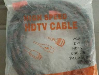 Cable HDMI 3M Alta Velocidad. Nuevo. - Img 68001765