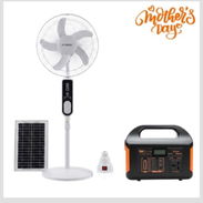 COMBO - ESTACIÓN DE ENERGÍA + VENTILADOR CON PANEL - Img 55710662