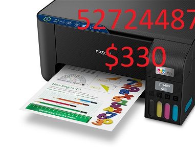 ✅✅52724487 - Impresora EPSON EcoTank ET-2400 (multifuncional) NUEVA en caja✅✅ - Img 65152835