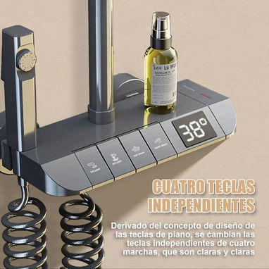 DUCHA INTELIGENTE PARA BAÑOS MODERNOS / TASAS DE BAÑO/EQUIPOS DE PRESION DE AGUA Y MAS FERRETERIA - Img 98608647