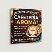 Cartelería personalizada para cafetería - Img 57287379