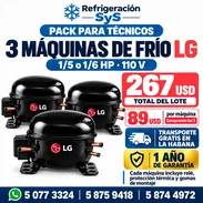 3 máquinas de frío LG para refrigerador y nevera — 89 USD c/u - Img 52087956