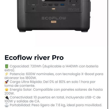 Ecoflow river Pro 720/1440wh ⚡ - Img 120406597