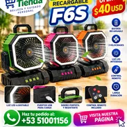 Ventiladores recargable F6s - Img 57702490