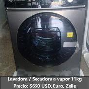 Lavadora Secadora a vapor 11kg nueva en caja. Propiedad, Factura y garantía de un año - Img 49546951