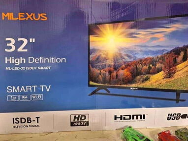 Televisor de 32 pulgadas Milexus nuevo HD y Smart TV 0km - Img main-image