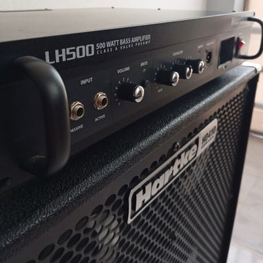 Amplificador de Bajo Hartke LH500 500-watt Bass Amplifier Head + Hartke HyDrive HD410 (Alta Gama) - Img 122846084