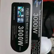 Llegamos ssss!!!!👉   Entraron los inversores Q7 12v 110v 3000w ... onda sinusoidal pura  👀..NUEVO EN CAJA 🩸Preci - Img 56153509