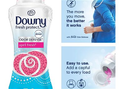 Productos de aseo para lavar: detergentes y aromatizantes de ropa Downy, gain y dreft - Img 66550084