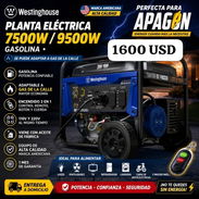 Planta Eléctrica 9500w sirve para gasolina - Img 56634719