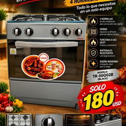 Cocina de 4 hornilla con horno - Img 57401753