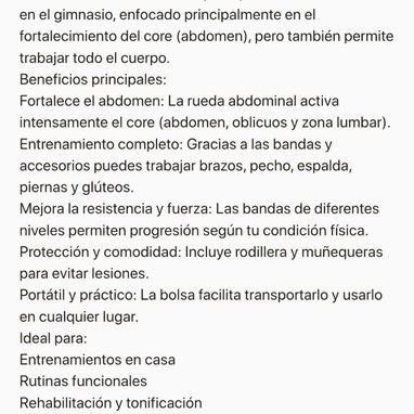 Kit para ejercicio - Img 123129289