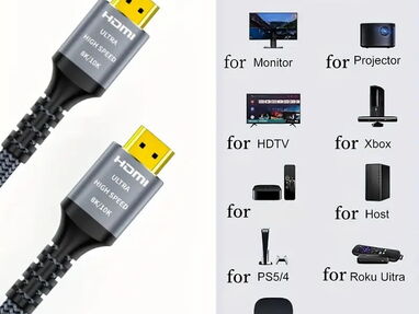 🍁Cable HDMI 8K 2.1 48Gbps🍁 - Img 63521528