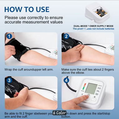 Monitor de presión arterial para brazo superior - 3/3