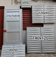 Puerta y ventanas galbanizada - Img 50585186