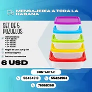 SET DE 5 POZUELOS – $6 USD - Img 57212965
