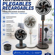 Ventilador Recargable de 12" 20 horas - Img 56735273