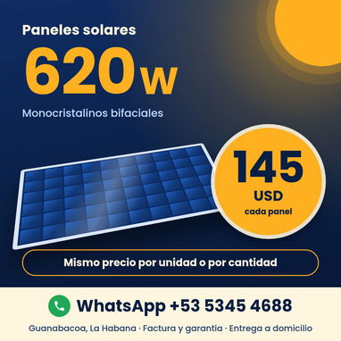 Panel solar 620w bifacial - 2/3