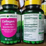 Colageno 1000 mg (tipo 1 y tipo 3)Spring Valley 90 tabletas - Img 53320516