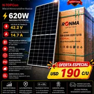 Paneles solares por pallet, por contenedor y por unidad, Batería, Inversor, Cable, Cajas de breaker, Conectores, Bases. - Img 56650176