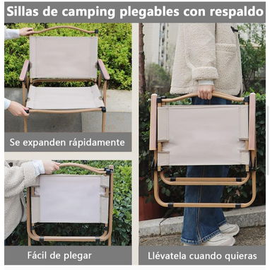 Sillas plegables grandes - Img 119640873