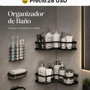 Set de 5 organizadores para baño, estamos en 10 de octubre ➡️ - Img 57553032