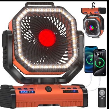 Ventilador Recargable F16. Aceptamos Transferencia +10%. - 2/4