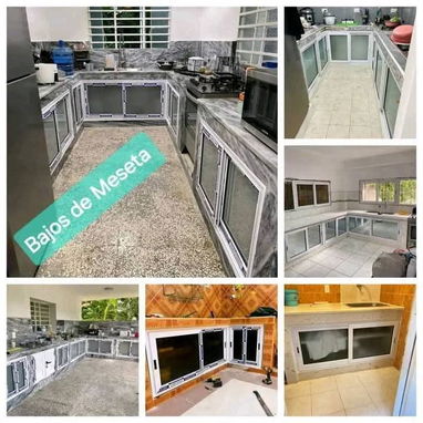 Se realizan trabajos de carpintería de aluminio - 7/9